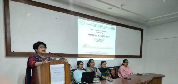 Orientation Programme For Admissions Session 2025-26