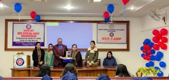 Day 4 of NSS Seven-Day Special Camp Theme: “Empowering Youth for India – Youth for My Bharat”
