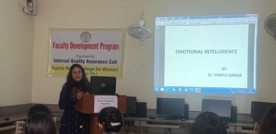 7 Days Faculty Development Programme – Day 3