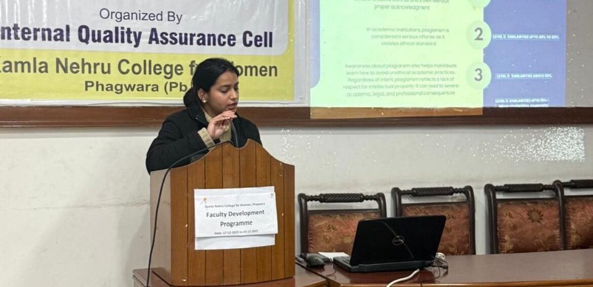 7 Days Faculty Development Programme: Day 7