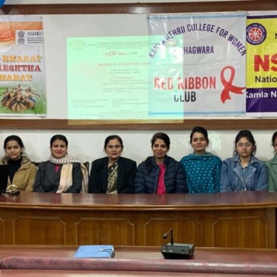 World Cancer Day Observed by EBSB, NSS Unit and Red Ribbon Club
