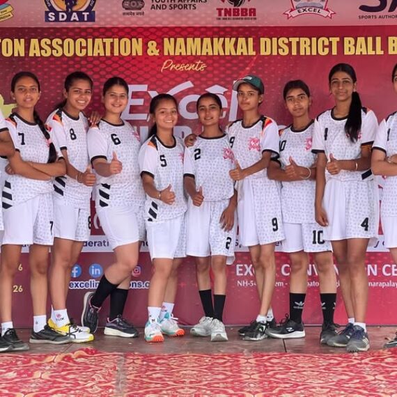 College Girls Shine at National Ball Badminton Championship