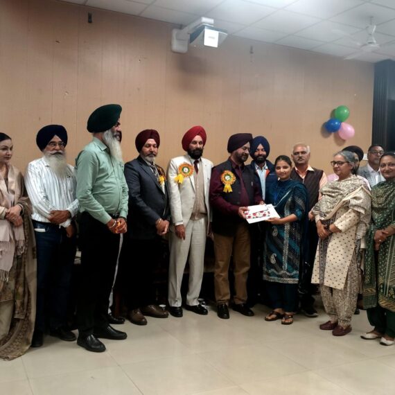 poetry recitation competition organized at Lyallpur Khalsa College, Jalandhar