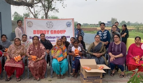 Awareness Drive in Adopted Village Khurampur Phagwara