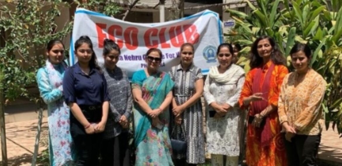Eco Club Celebrates Green Drive