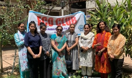 Eco Club Celebrates Green Drive